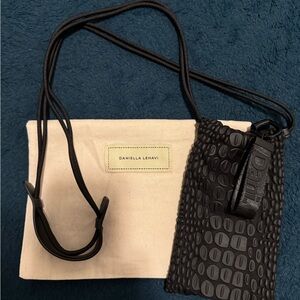 Daniella Lehavi Textured Black Mini Bag